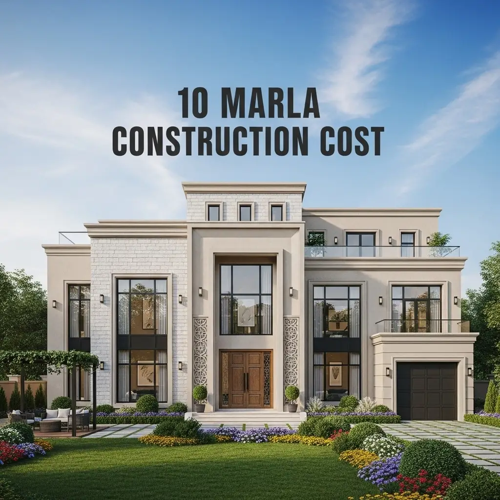 10 marla house construction cost in Lahore