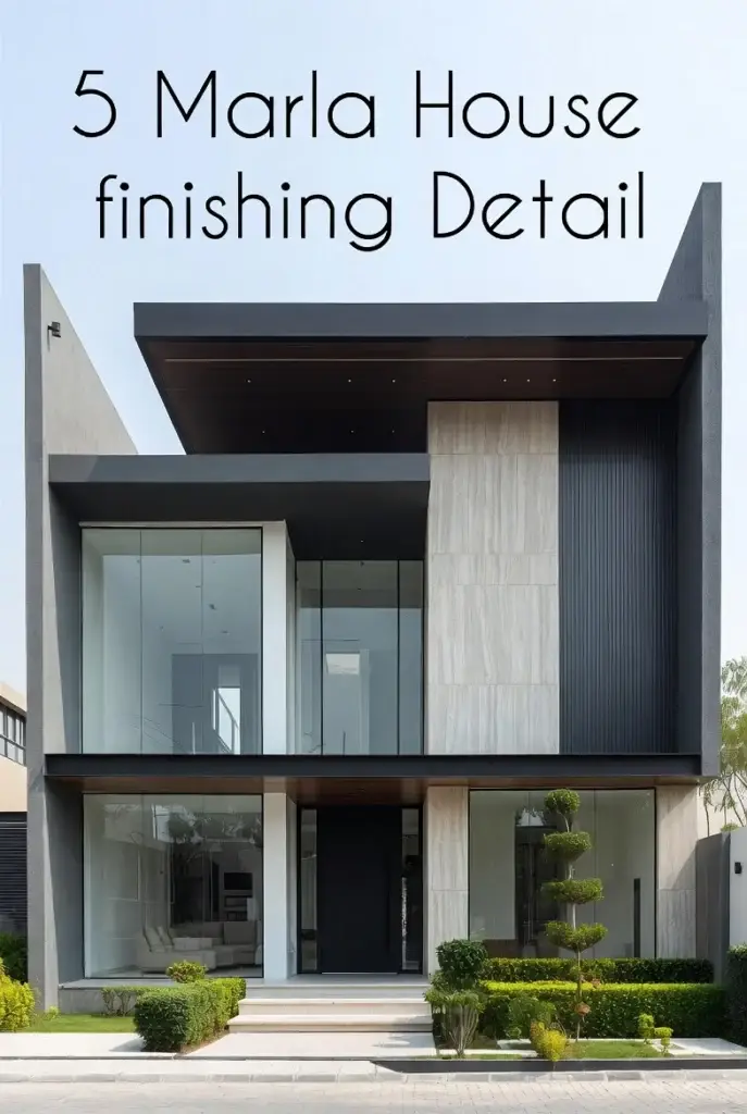 5 Marla House Finishing Cost